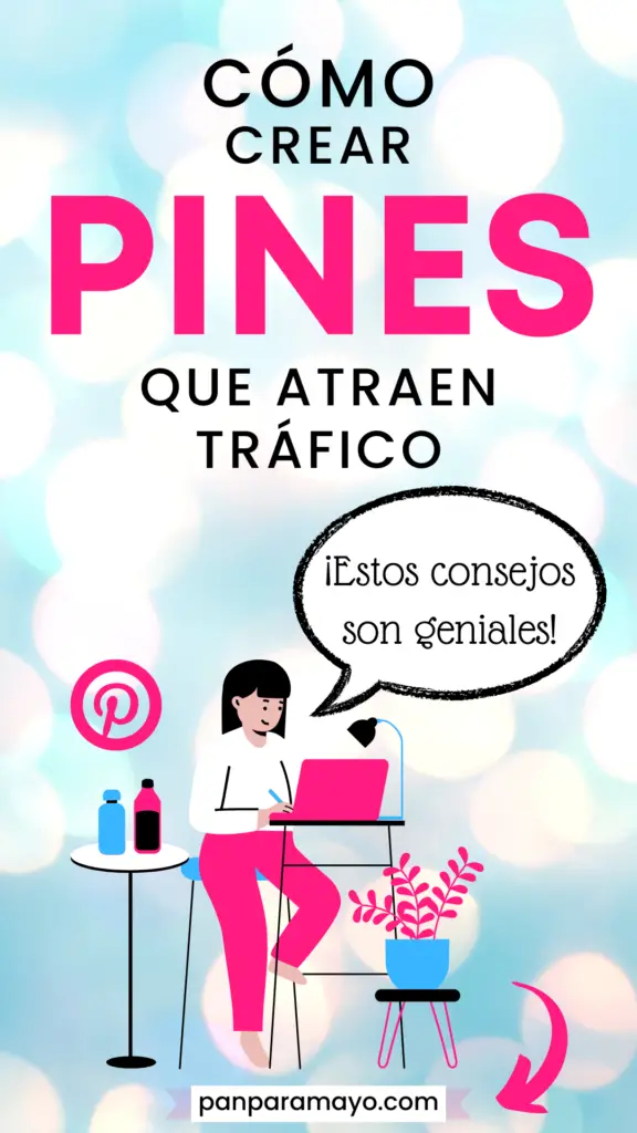 como crear pines que atraen trafico