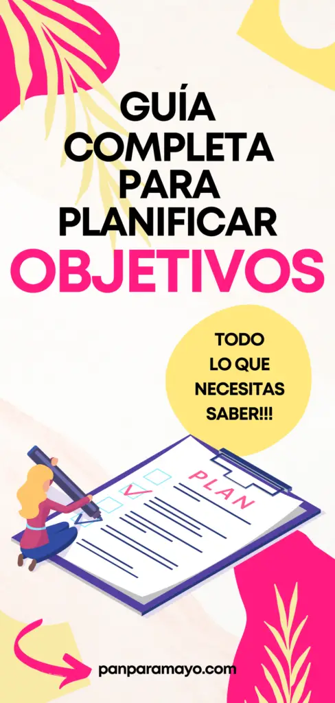 planificar objetivos