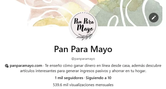 perfil pinterest