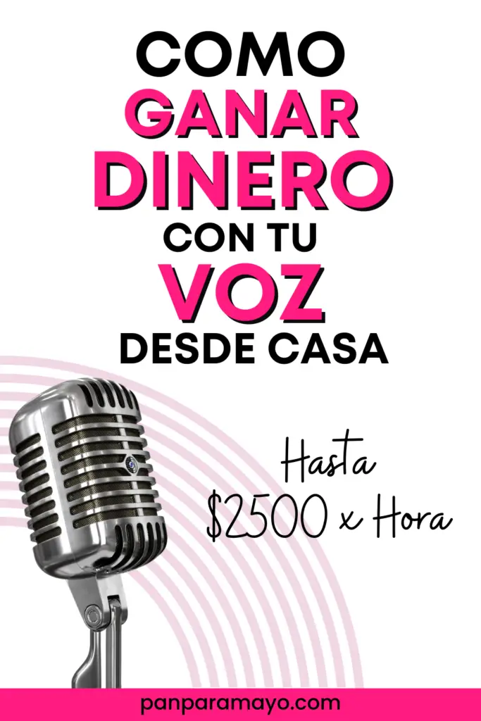 gana dinero con tu voz