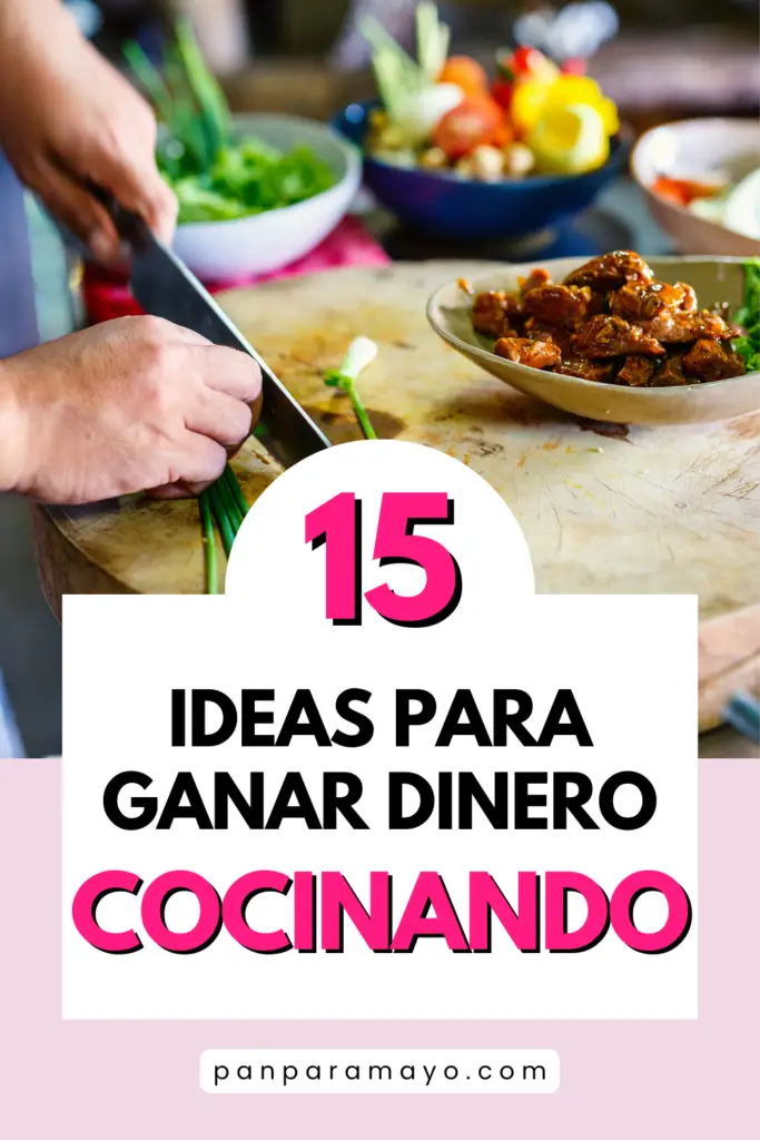 ganar dinero cocinando