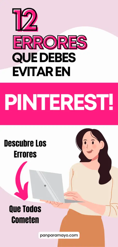 errores comunes en Pinterest